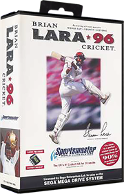 Brian Lara Cricket 96 - Box - 3D Image