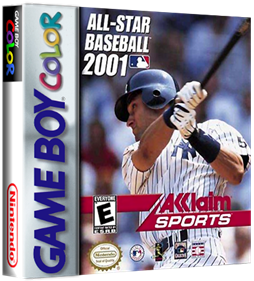 All-Star Baseball 2001 - Box - 3D