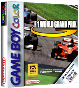 F-1 World Grand Prix - Box - 3D Image