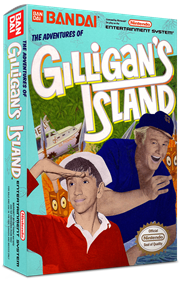 The Adventures of Gilligan's Island - Box - 3D Image