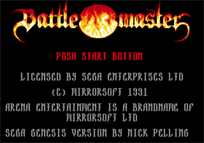 Battlemaster - Screenshot - Game Title Image