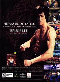 Bruce Lee: Quest of the Dragon - Advertisement Flyer - Front Image