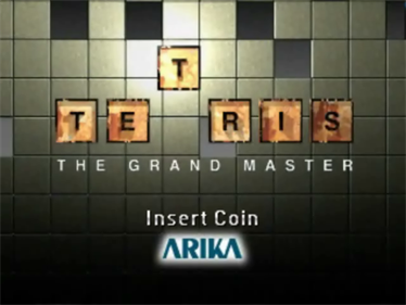 Tetris: The Grand Master - Screenshot - Game Title Image
