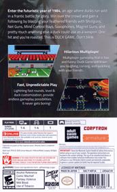 Duck Game - Box - Back Image