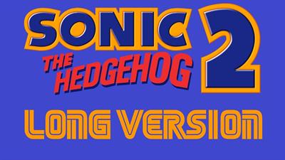 Sonic The Hedgehog 2: Long Version - Box - Front Image