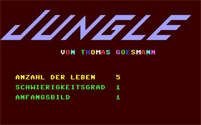 Jungle - Screenshot - Game Title Image