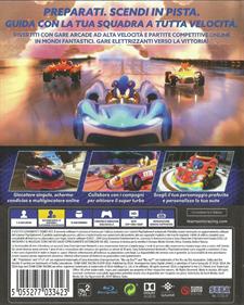 Team Sonic Racing - Box - Back Image