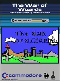 The War of Wizards - Fanart - Box - Front Image