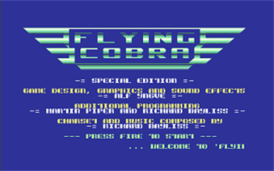 Flying Cobra: Special Edition - Screenshot - Game Title Image