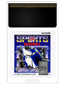 TV Sports Baseball - Cart - Front Image