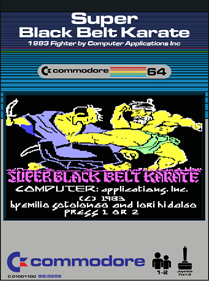 Super Black Belt Karate - Fanart - Box - Front Image