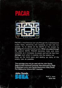 Pacar - Box - Back Image