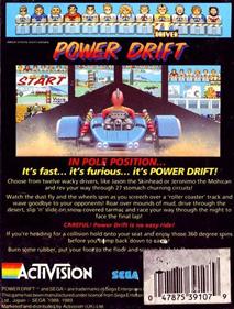 Power Drift - Box - Back Image
