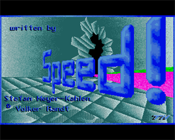 Speed! - Screenshot - Game Title Image