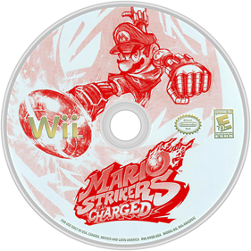 Mario Strikers Charged - Disc Image