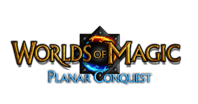 Worlds of Magic: Planar Conquest - Clear Logo Image