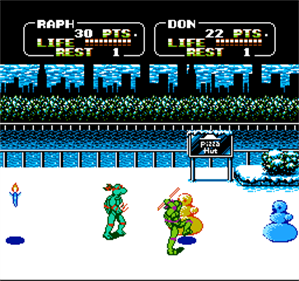 Teenage Mutant Ninja Turtles II: The Arcade Game - Screenshot - Gameplay Image