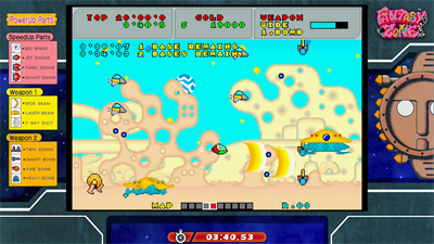 SEGA AGES Fantasy Zone - Screenshot - Gameplay Image