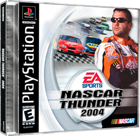 NASCAR Thunder 2004 - Box - 3D Image