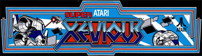 Super Xevious - Arcade - Marquee Image