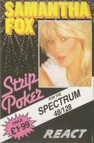 Samantha Fox Strip Poker - Box - Front Image