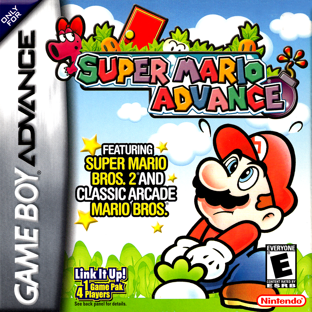 Super Mario Advance Super Mario World Box For Game Boy