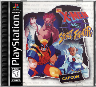 X-Men vs. Street Fighter - Box - Front - Reconstructed Image