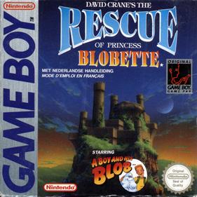 David Crane's The Rescue of Princess Blobette Starring A Boy and his Blob - Box - Front Image