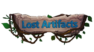 Lost Artifacts - Ancient Tribe Survival - Clear Logo Image