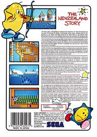 The Newzealand Story - Box - Back Image