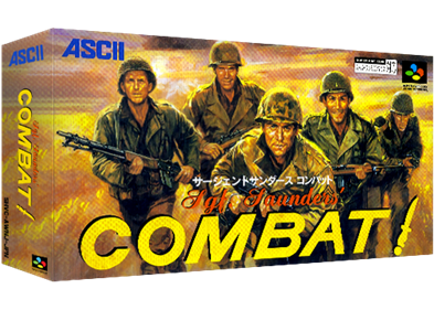 Sgt. Saunders' Combat! - Box - 3D Image