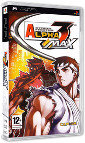 Street Fighter Alpha 3 MAX - Box - 3D Image