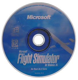 Microsoft Flight Simulator for Windows 95 - Disc Image