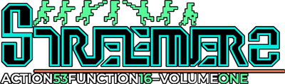 Streemerz: Action 53 Function 16: Volume One - Clear Logo Image