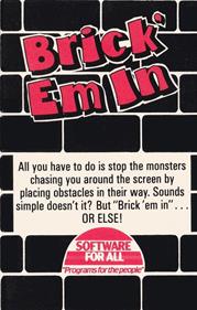 Brick 'Em In - Box - Front Image