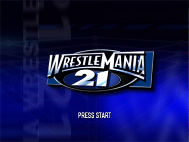 Wrestle Mania 21 - Screenshot - Game Title Image