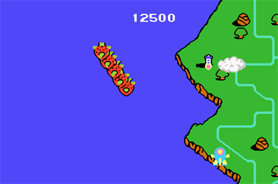 Famicom Mini: TwinBee - Screenshot - Gameplay Image