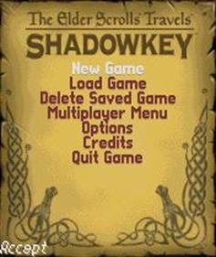 The Elder Scrolls Travels: Shadowkey - Screenshot - Game Title Image