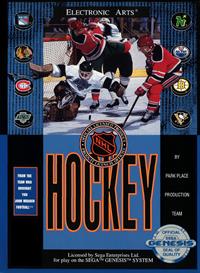 NHL Hockey - Box - Front - Reconstructed