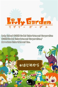 Livly Garden - Screenshot - Game Title Image