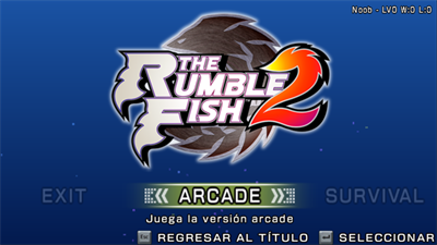 The Rumble Fish 2 - Screenshot - Game Select Image