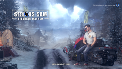 Serious Sam: Siberian Mayhem - Screenshot - Game Title Image