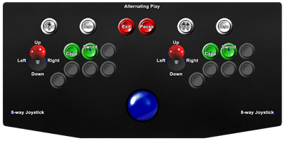 Bull Fight - Arcade - Controls Information Image