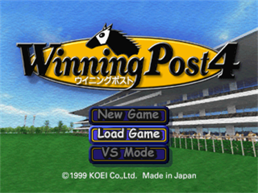 Winning Post 4 - Screenshot - Game Title Image