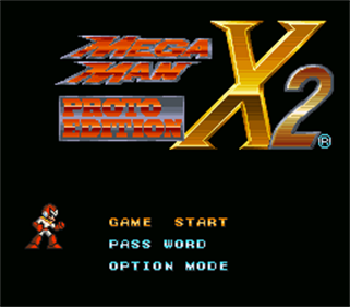 Mega Man X2: Proto Edition - Screenshot - Game Title Image