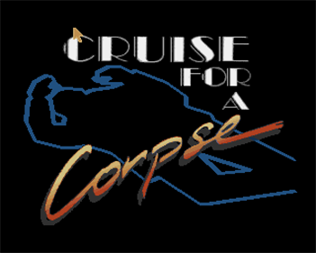 Cruise for a Corpse - Screenshot - Game Title Image