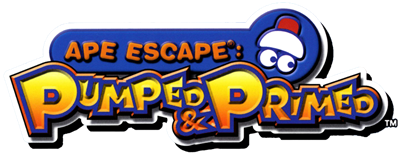 Ape Escape: Pumped & Primed - Clear Logo Image
