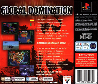 Global Domination - Box - Back Image