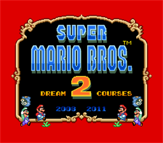 Super Mario Bros. 2: Dream Courses - Screenshot - Game Title Image