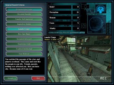 The Matrix Online - Screenshot - Game Select Image